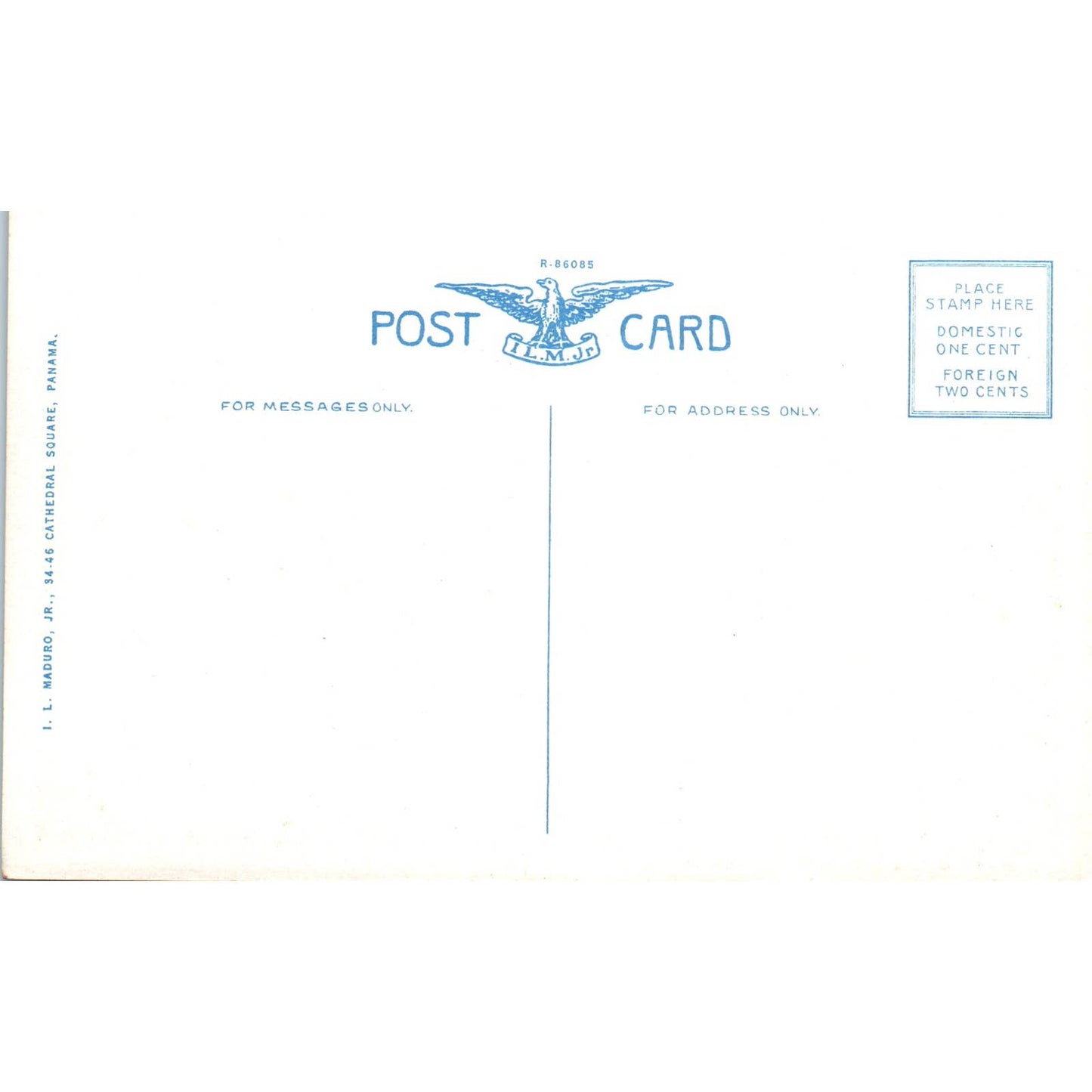 Gatun Spillway Panama Canal - Original Postcard TJ7-RP3