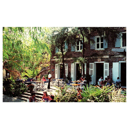 Vintage Postcard - The Admirals Inn Antigua West Indies TJ7-1