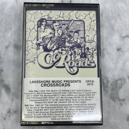 Lakeshore Music - Crossroads Rock Pop Soul 1979 Warner Cassette Tape TH5-36