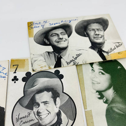 Vintage Postcard Lot of 11 Early Film Stars Cowboy Movies Photo Photograph EA3