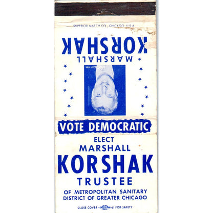 1954 DeSoto Automatic Fergus-Simpson Evanston IL Advertising Matchbook SA1-M10