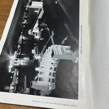 1934 World's Fair-Chicago, IL Official Pictures Book Century of Progress A6