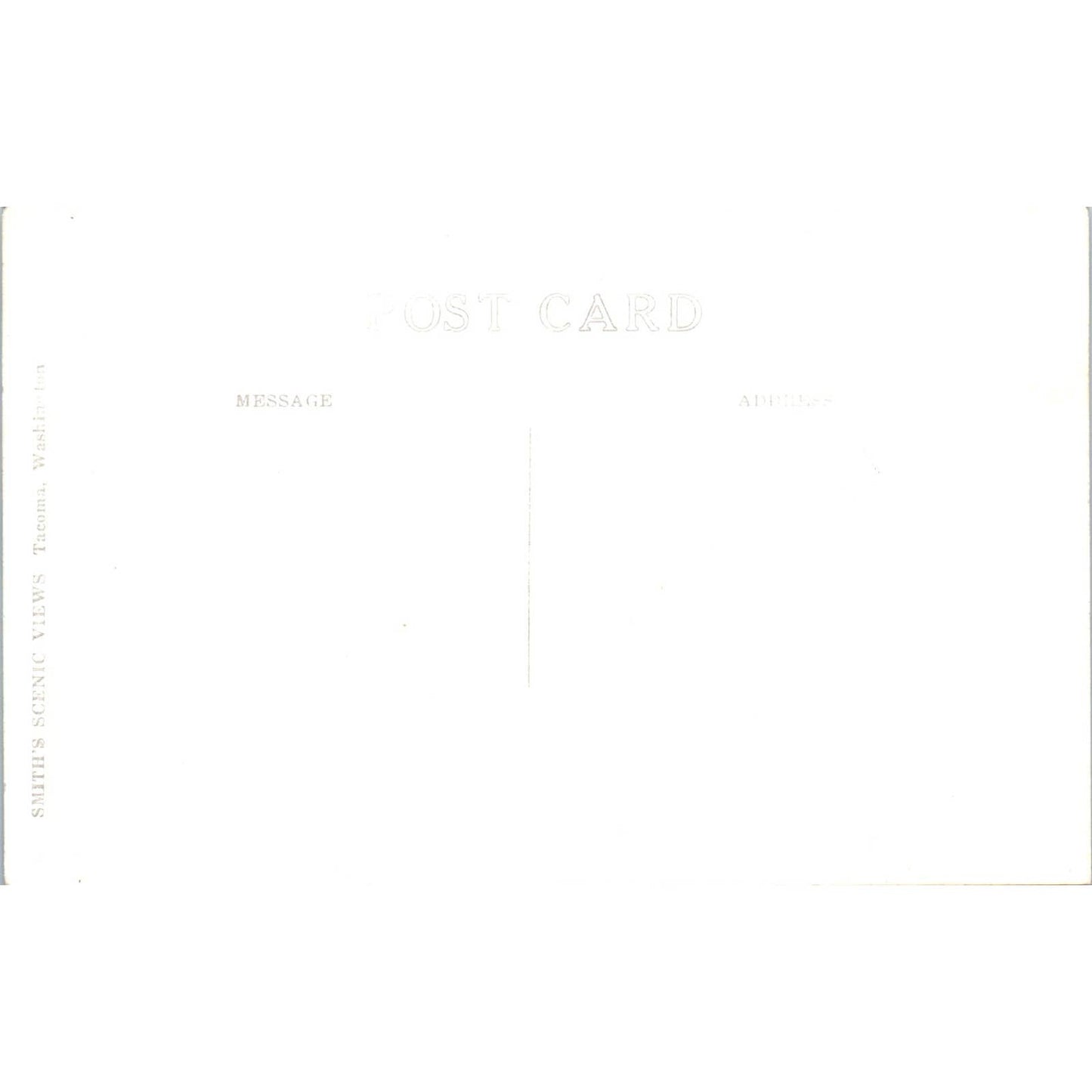 Main Post Exchange Fort Lewis Washington Interior RPPC Original Postcard TK1-26