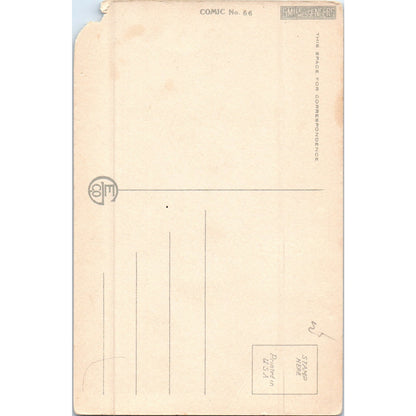 Little Boy "I Can't Fight and I Can't Run" Charles Twelvetrees Postcard P2-4