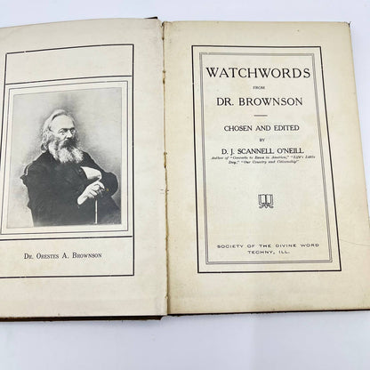 Watchwords from Dr. Brownson (1910) by D. J. Scannell O'Neill TF3