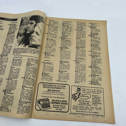 1979 Nov 25 Bellville IL News-Democrat TV Listing A Man for the Century L4-1