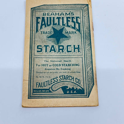 Antique The Faultless Starch Children’s Library Book Set of 3 SC6