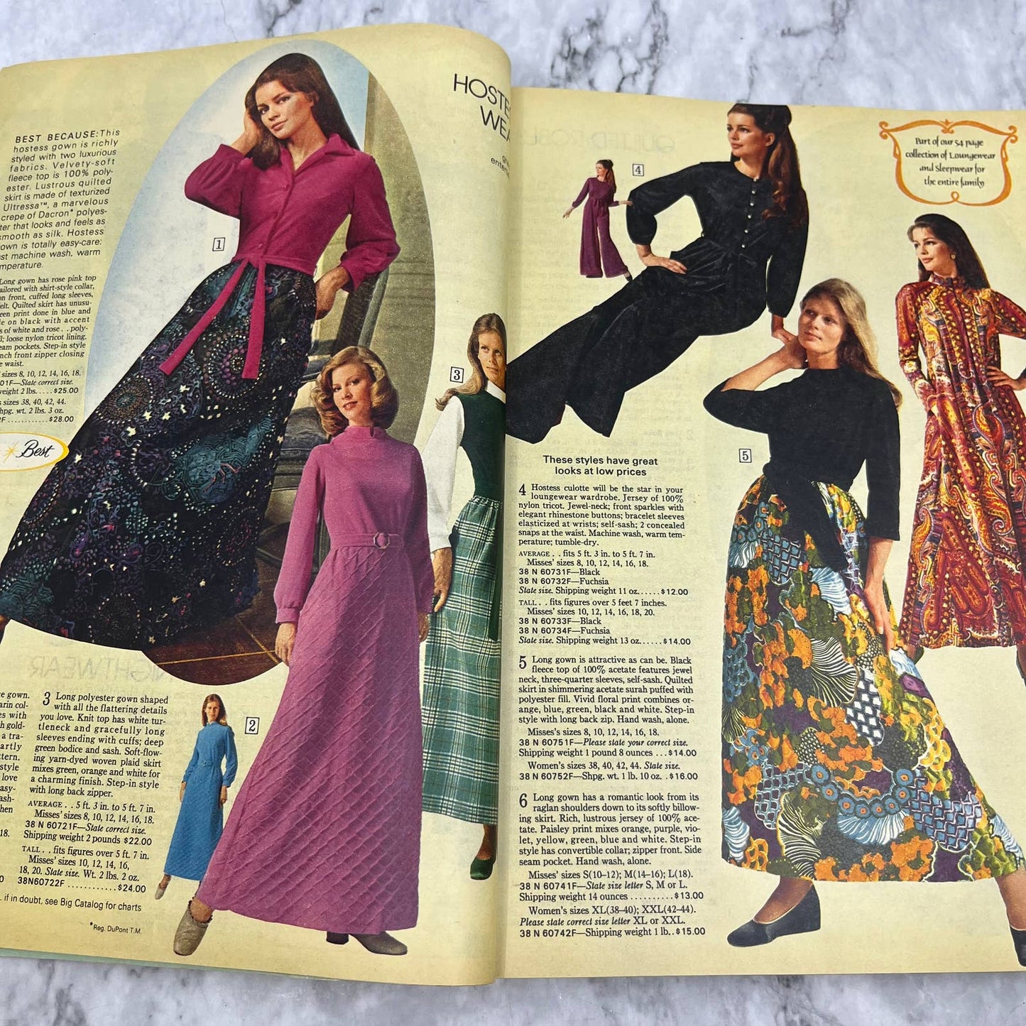 Original 1972 SEARS Christmas Wish Book Catalog Toys Barbie Hot Wheels Pooh S4