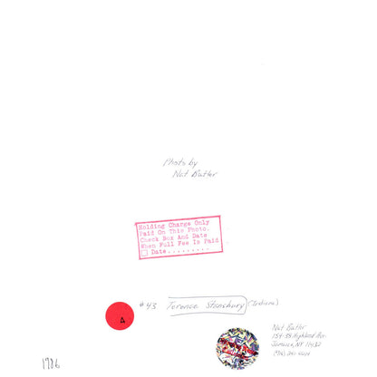 1986 Press Photo Basketball NBA Terrance Stansbury Indiana Pacers 8x10" AD3