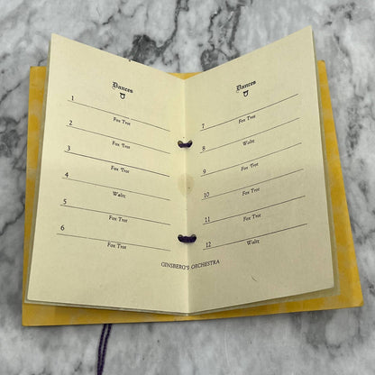 1929 North High School Denver CO Viking Football Dance Program TJ9-PG7