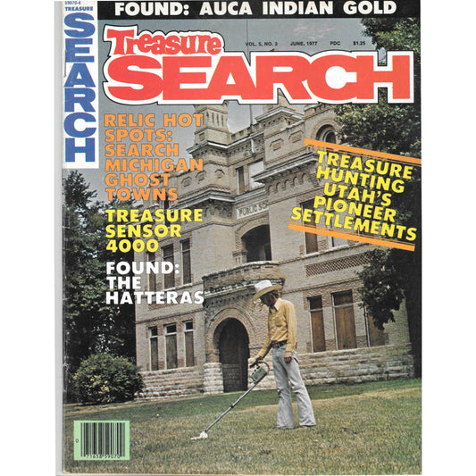 Treasure Search Magazine - Treasure Hunting Metal Detecting June 1977 M3