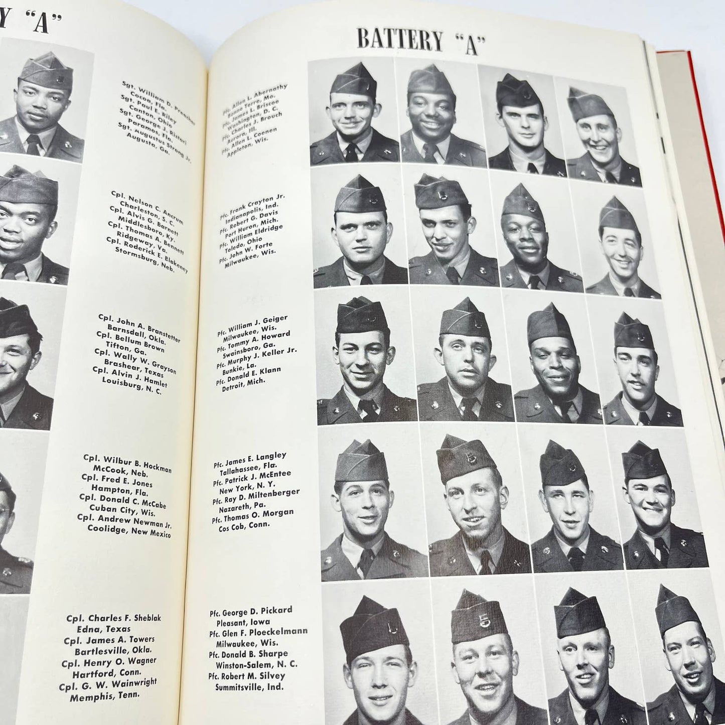 Key To Victory 663d Field Artillery Battalion Fort Bragg, N.C. 1955 Yearbook TF7