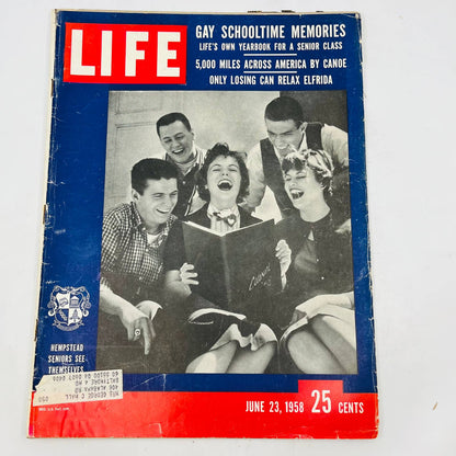 LIFE June 23 1958 Hempstead High, N.Y. Tommy Bolt Cyprus Sophia Loren TA4