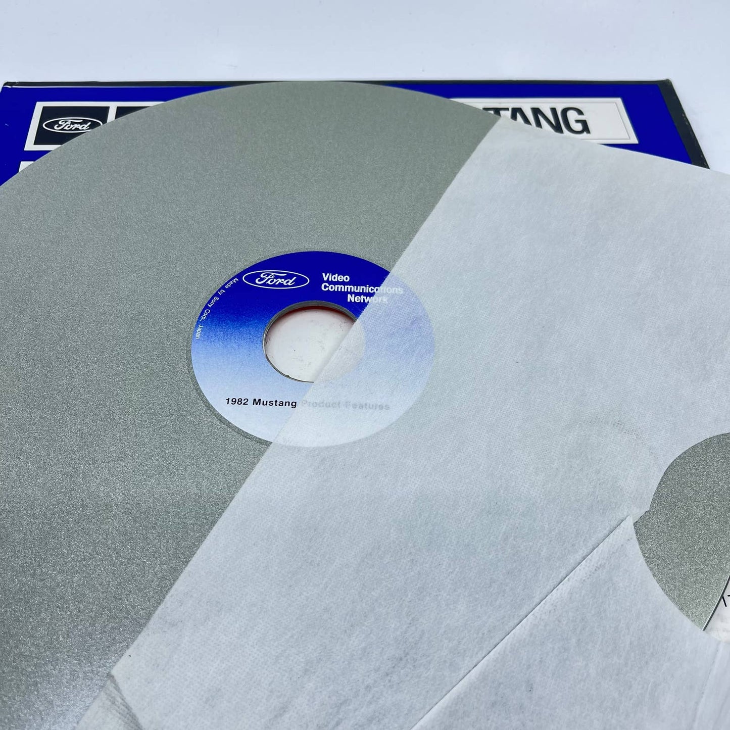 1982 Ford Promo Laserdisc Laser Disc 82 Ford MUSTANG Preview TA3