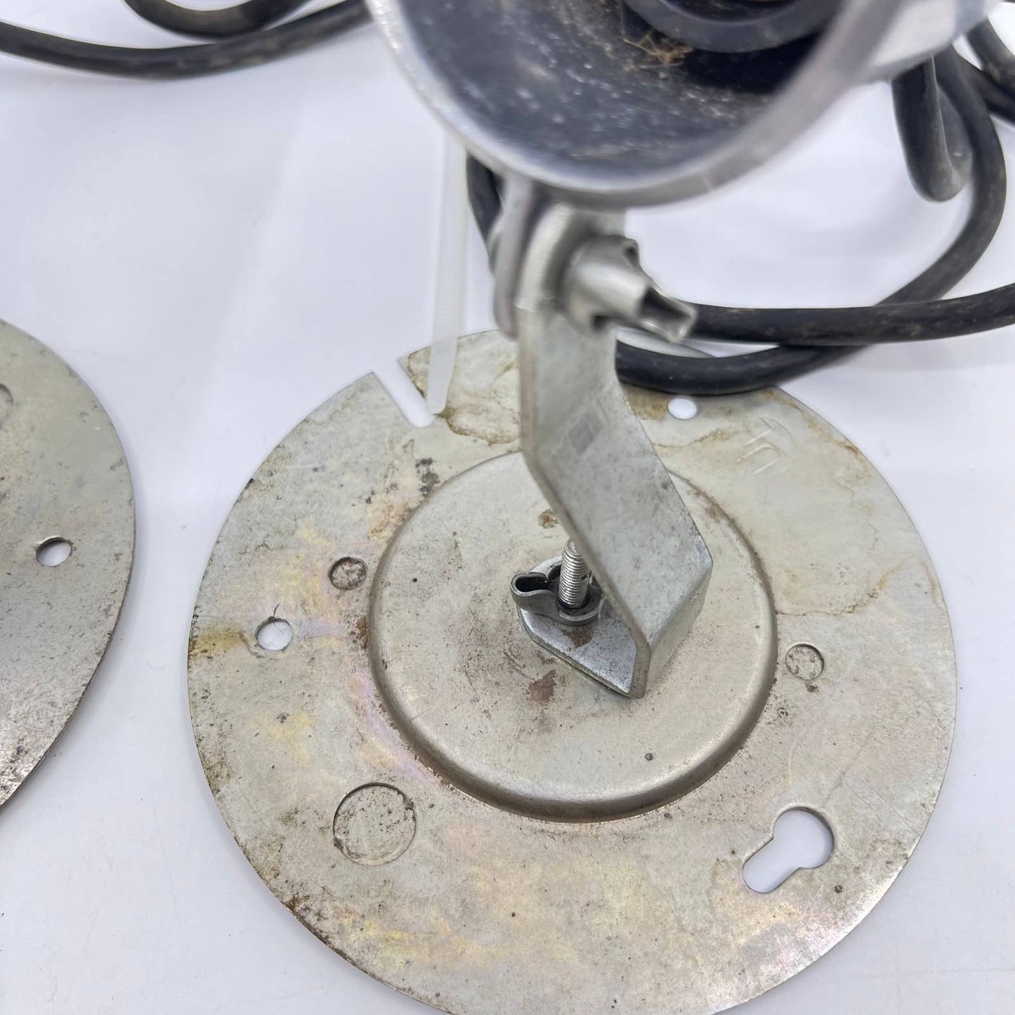 Vintage Afcolite Weatherproof Utility-lite Light Set of 2 Tested WORKING TE7