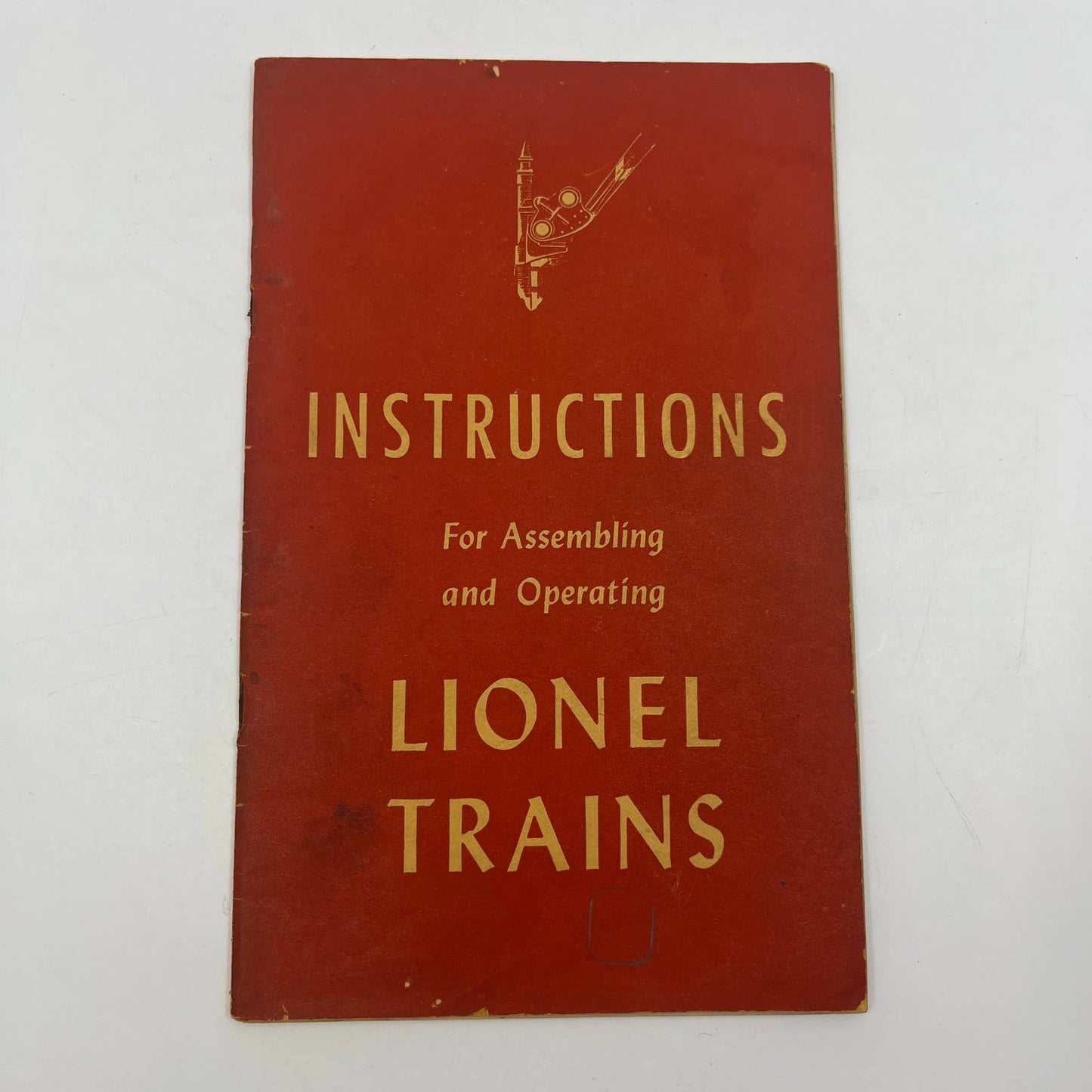 1947 Lionel Trains Instructions For Assembling and Operating Red Cover TG2