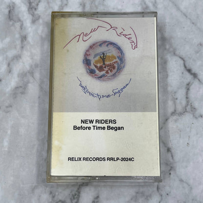 New Riders-Before Time Began 1986  Relix Records Cassette Tape TB5-11