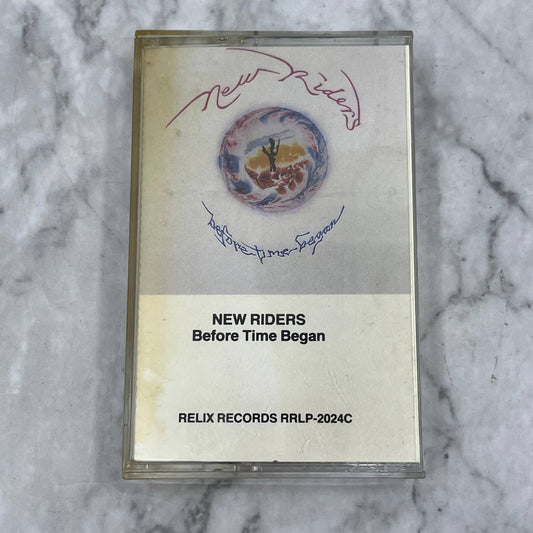 New Riders-Before Time Began 1986  Relix Records Cassette Tape TB5-11