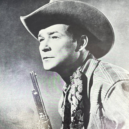 Vintage Roy Rogers Photo Movie Still Black & White 8x10 AB4-26