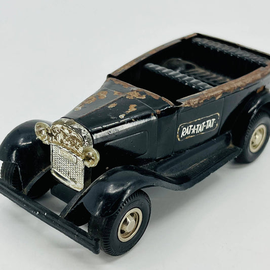 1970’s Tiny TONKA Metal Black RAT-A-TAT-TAT 1930’s Ford Roadster NO ROOF TB6