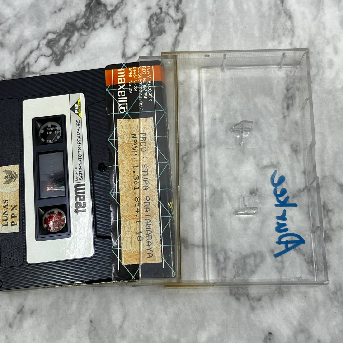 TOMITA Mind of the Universe Live at Linz Austria PROMO Cassette Tape TD9-60