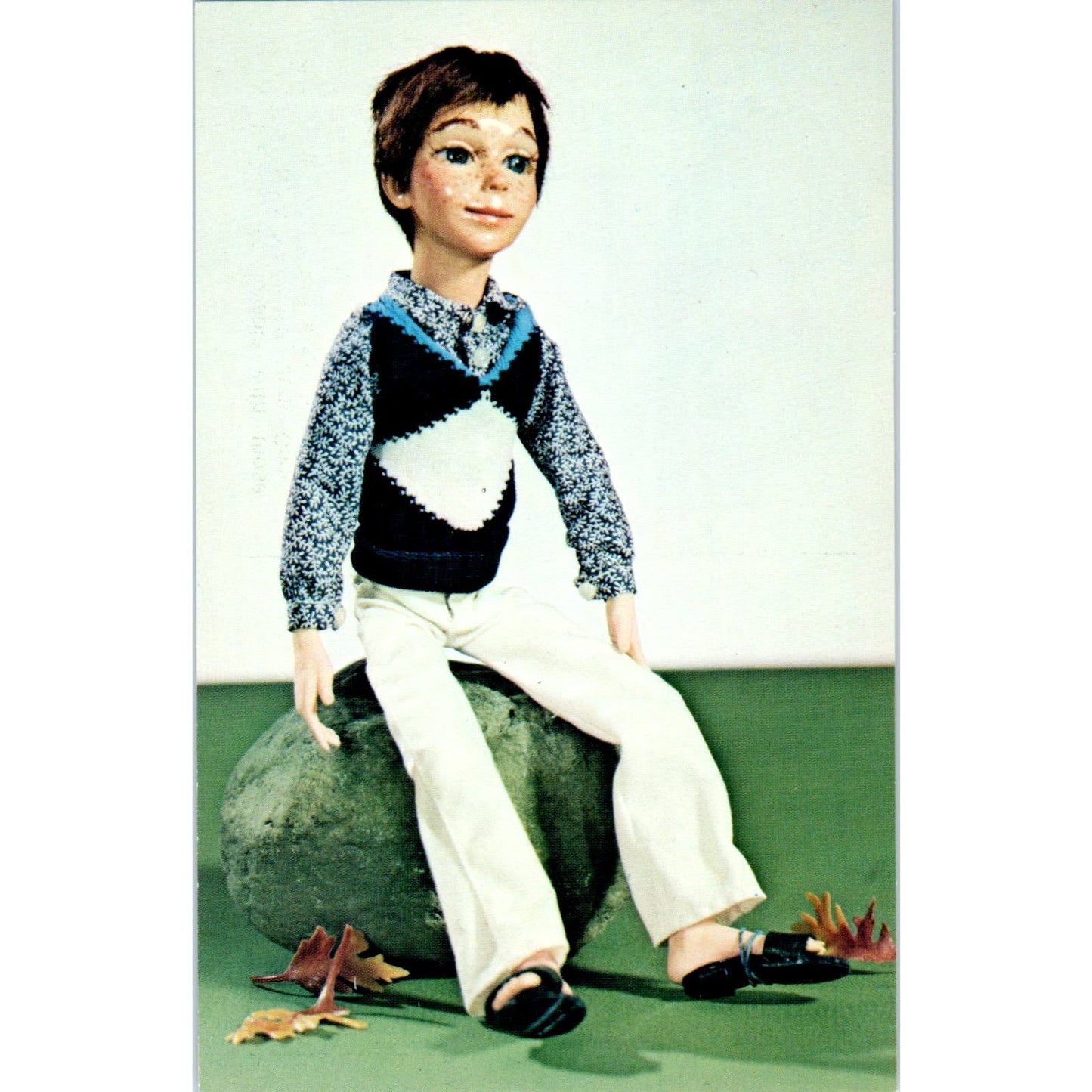 Porcelain Doll - Charles - By NIADA Artist Judy Congdon Original Postcard PB3