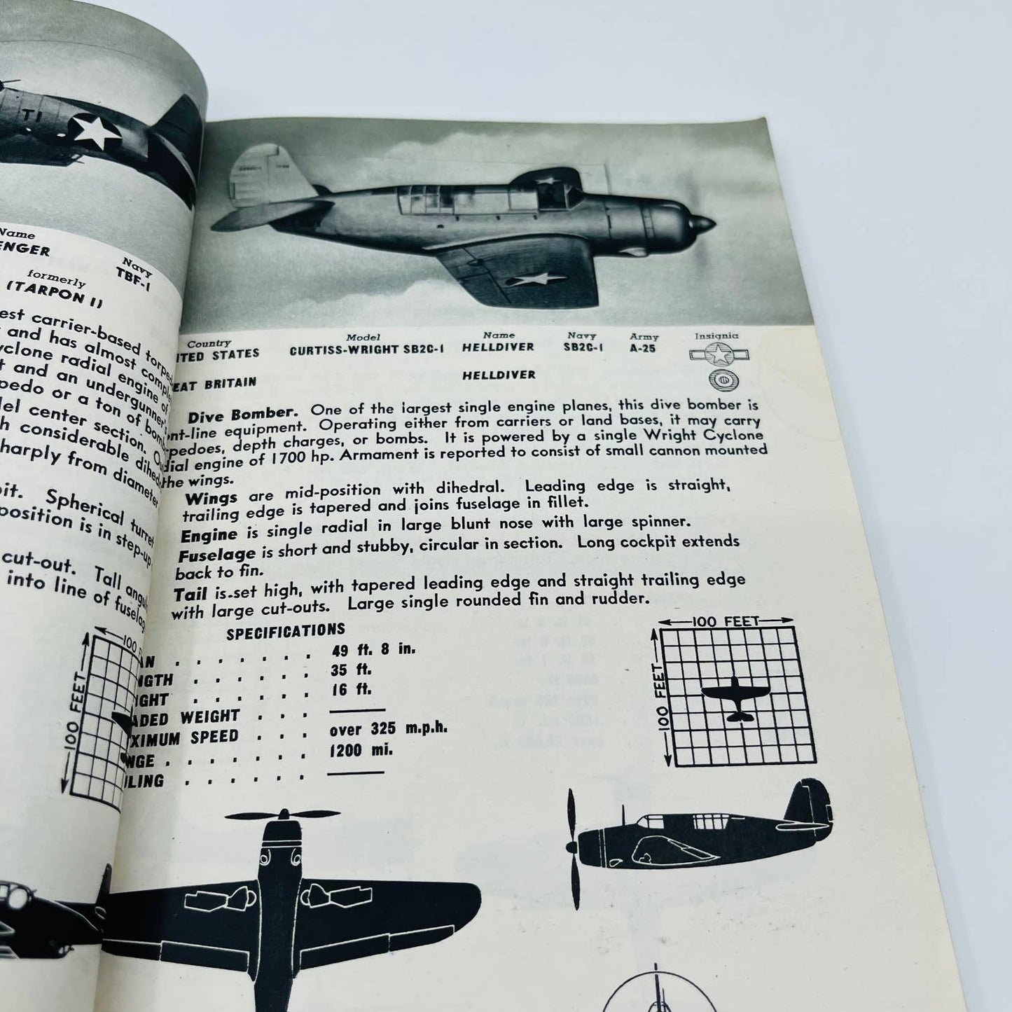 1943 Aeronautics A Quarterly Recognition Guide to Operational War Planes 7&8 BA1