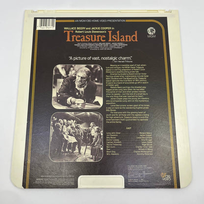 Treasure Island Jackie Cooper RCA SelectaVision - CED VideoDisc TG4