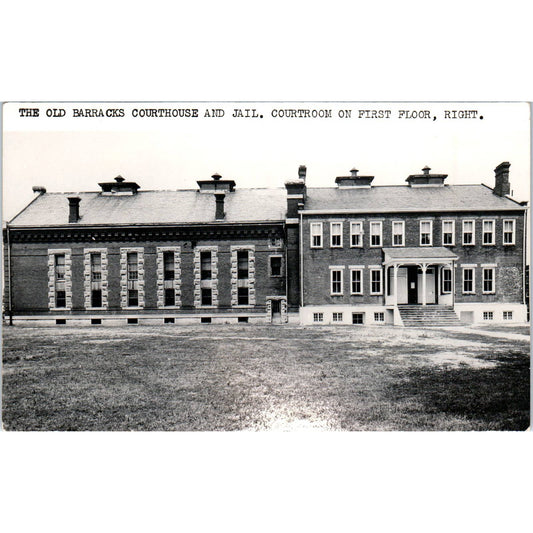 Vintage Postcard The Old Barracks Courthouse and Jail Fort Smith Arkansas SE5