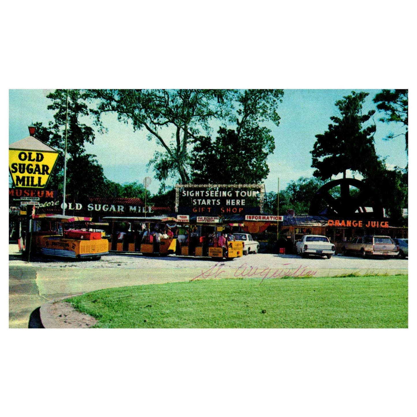 Old Sugar Mill Museum St. Augustine Florida - Postcard TJ8-1
