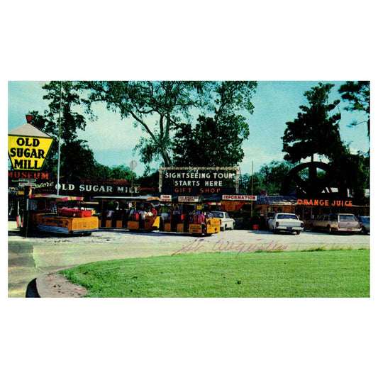 Old Sugar Mill Museum St. Augustine Florida - Postcard TJ8-1