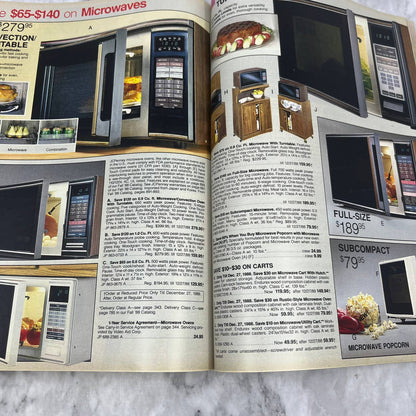 1988 JC Penny Christmas Wish Book Catalog - Great Vintage Toys & Gifts S3