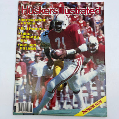 1981 First Issue - Nebraska Huskers Illustrated Magazine -  Roger Craig TH7