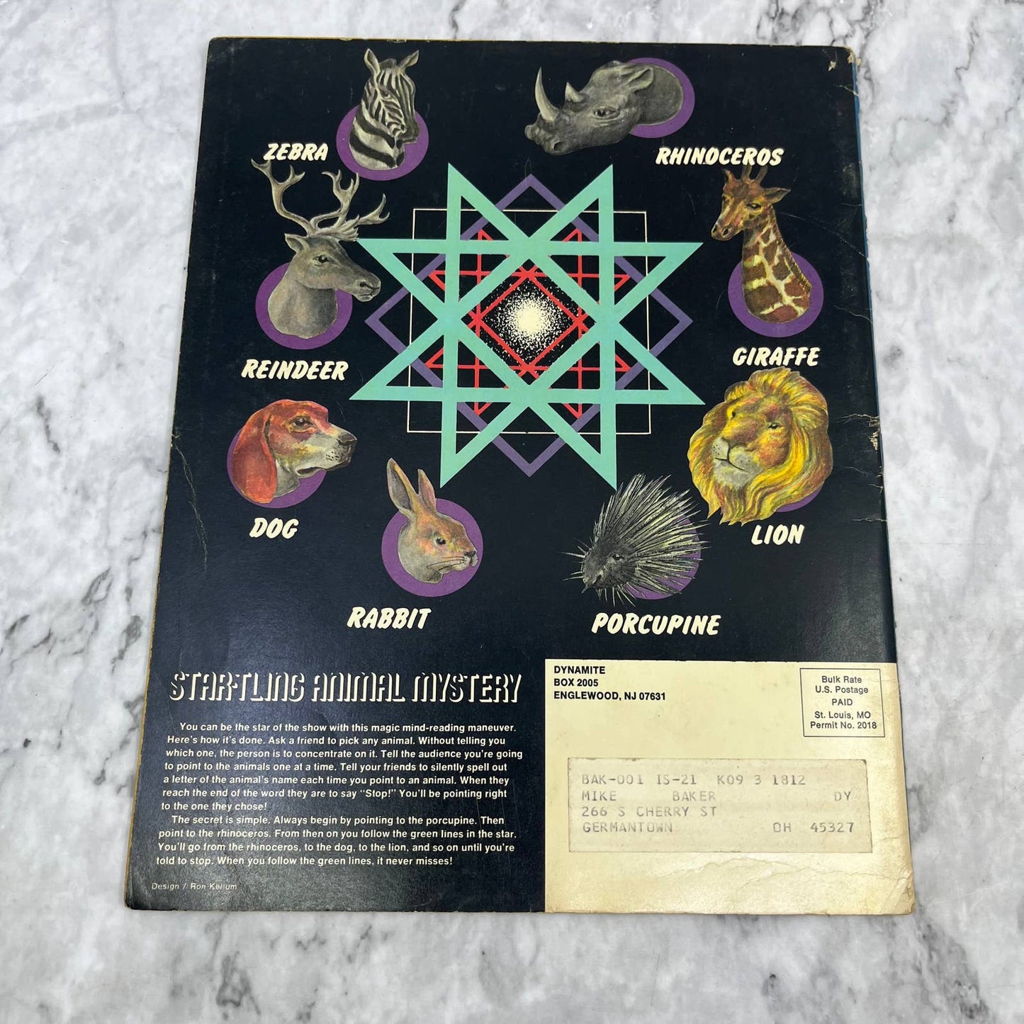 ORIGINAL Vintage 1976 Dynamite Magazine #21 Jimmie JJ Walker TJ4