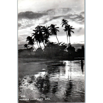 Hornos Acapulco Gro. Mexico - Original RPPC Postcard TJ7-MP