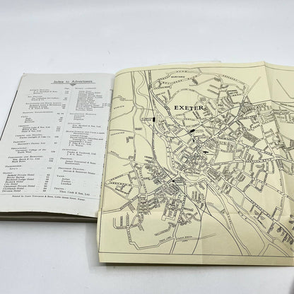 1933 Historic Exeter: Official guide to the city of Exeter Leigh-Bennett TF8