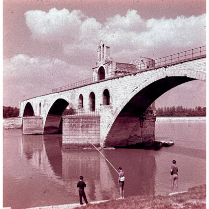 1960s Avignon France Travel Slide Set of 2 2x2 Slides TK2-S4-13