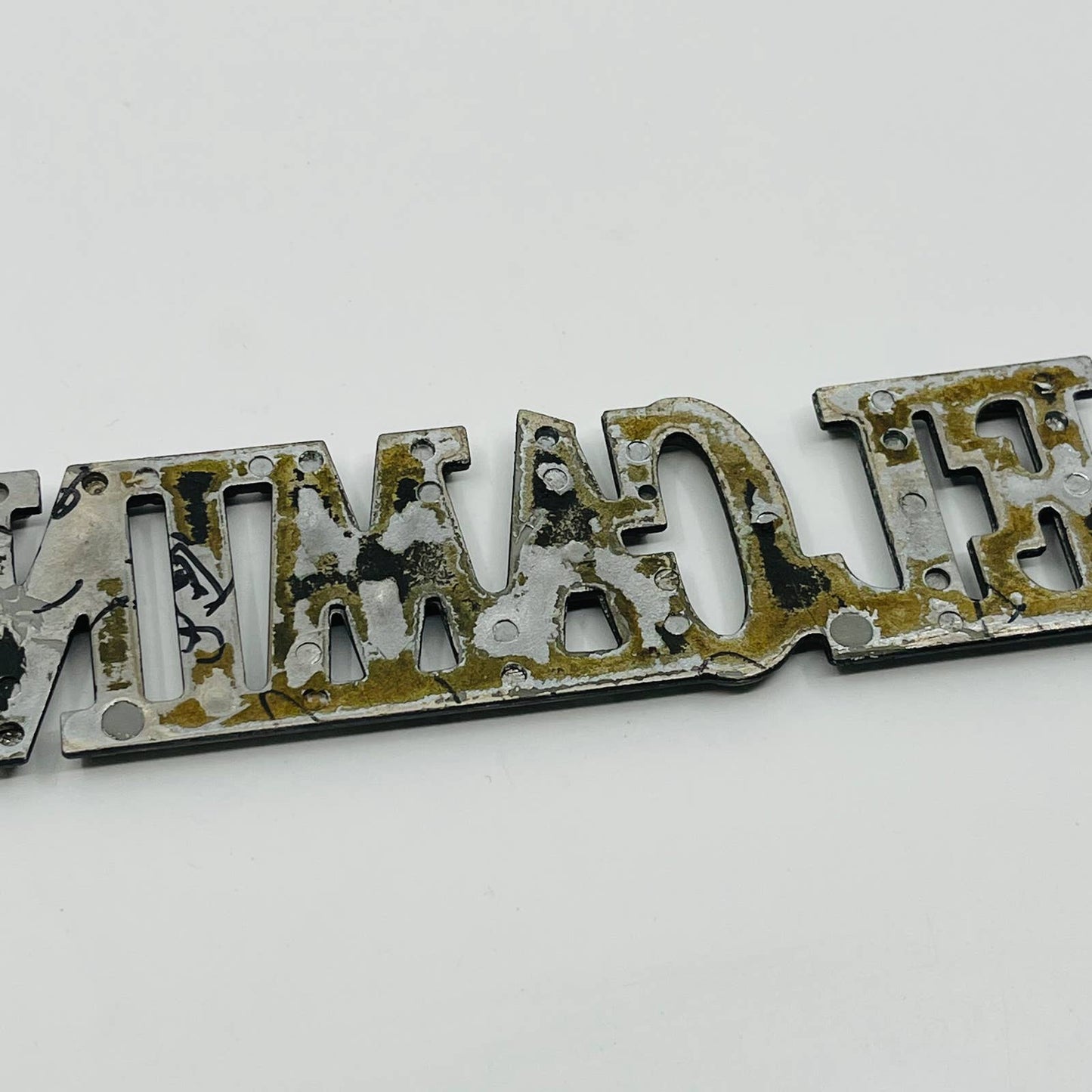 Vintage 1978 Chevrolet El Camino Bedside Emblem Used 7” SA3 EC2