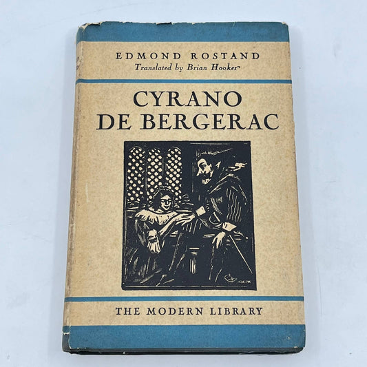 1923 Cyrano De Bergerac Modern Library Dust Jacket TF2