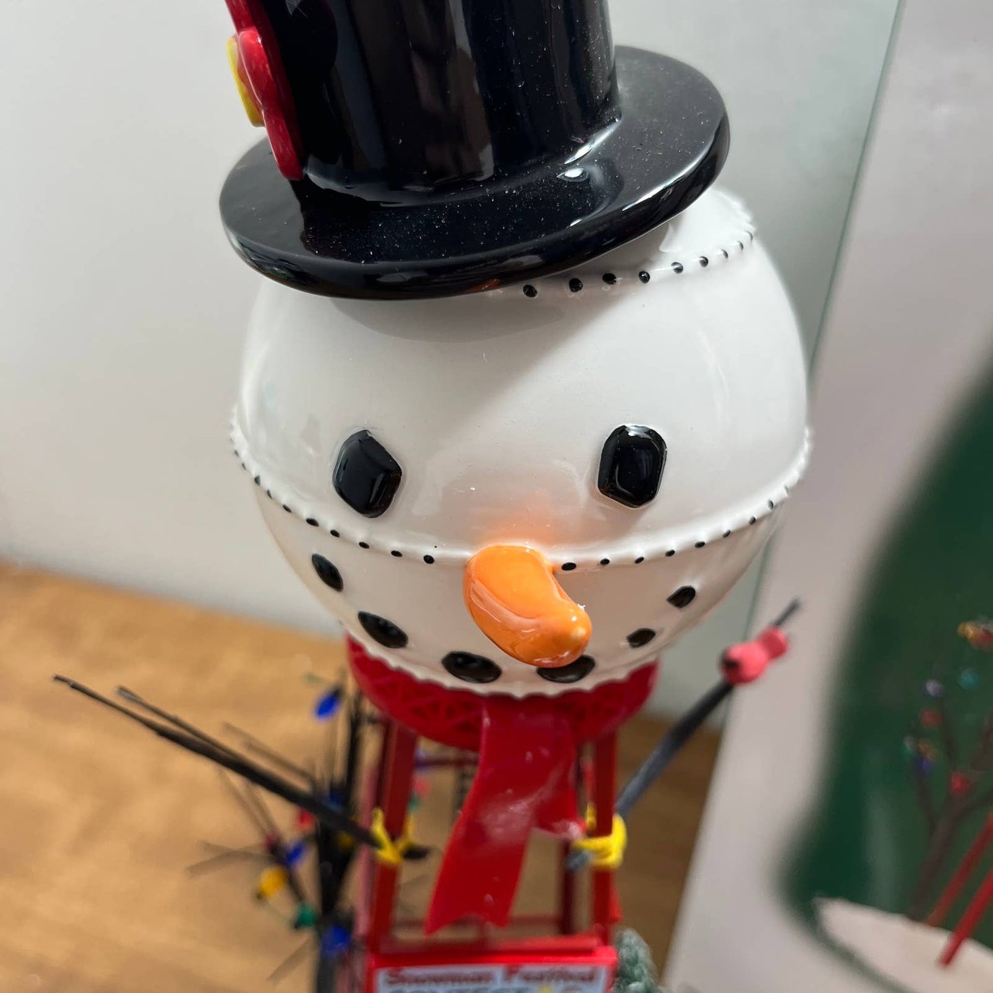 Department 56 Village "Snowman Watertower" #800013 Festival Contest IN BOX