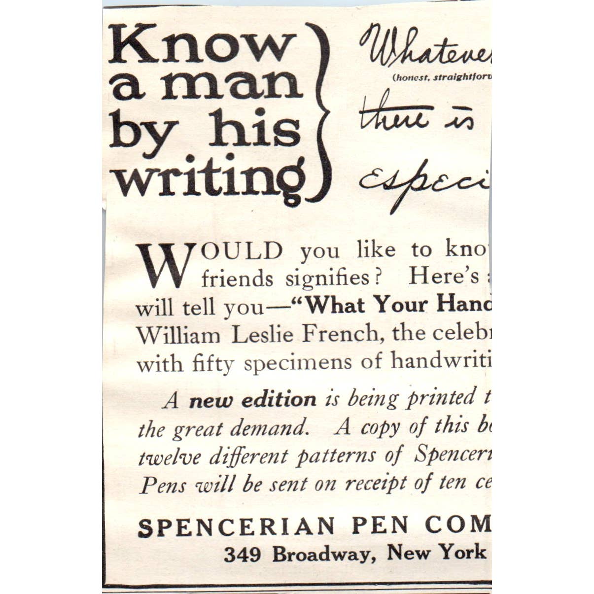 c1920 Harper's Magazine Ad - Vapo Cresolene Cough Treatment Montreal CA EA3-4