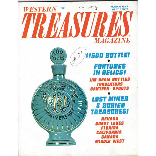 Western Treasures Magazine - Treasure Hunting Metal Detecting March 1969 M3