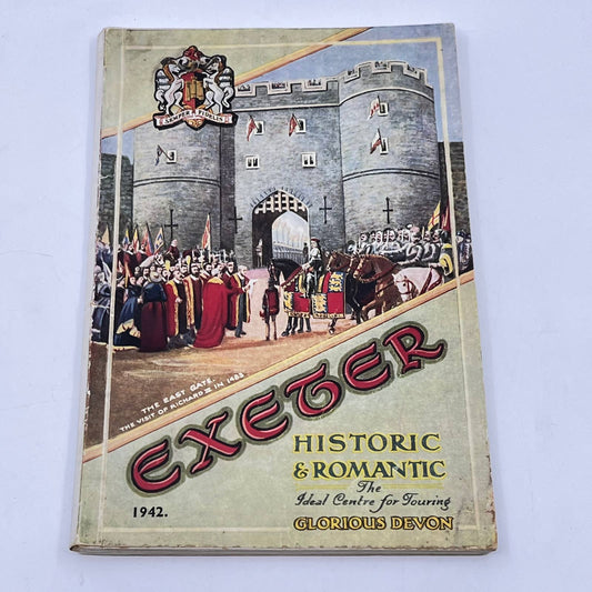 1933 Historic Exeter: Official guide to the city of Exeter Leigh-Bennett TF8