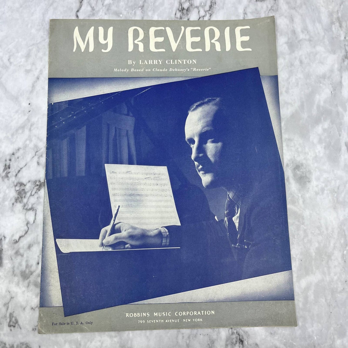 1938 My Reverie Sheet Music by Larry Clinton Robbins Music Corp TH1