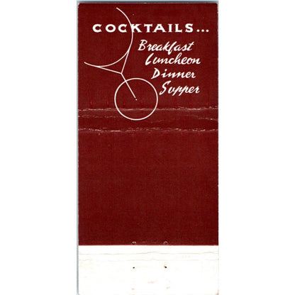 The Cart Wabash at Harrison Chicago Advertising Matchbook Cover MM10-3