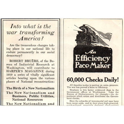 c1920 Harper's Magazine Ad -  Red Gum Cabinet Wood Memphis TN TF6-1