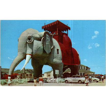 Elephant Hotel Atlantic City New Jersey Original Postcard TK1-P13