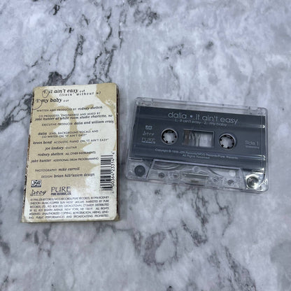 Dalia - It Ain't Easy - Cassette Tape Single TJ4