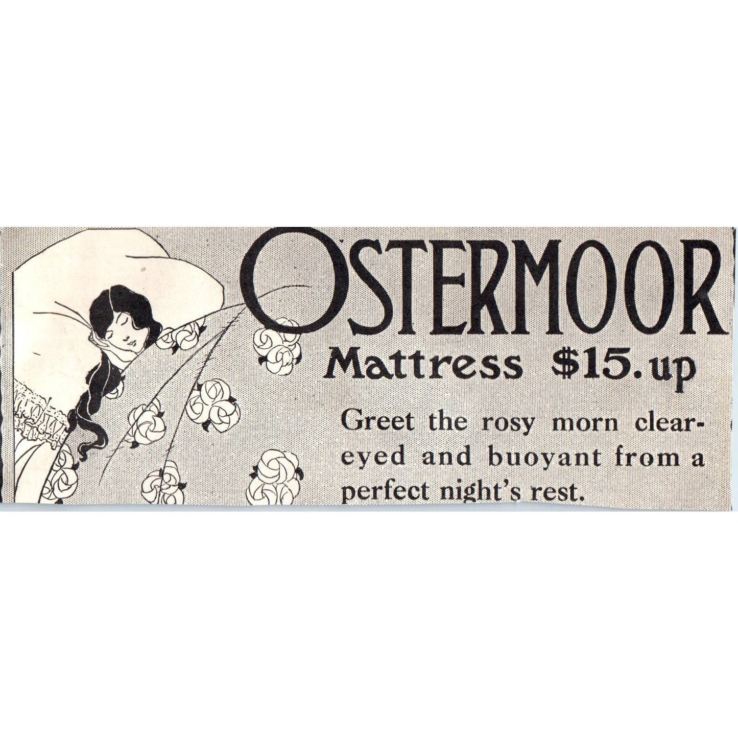 c1920 Harper's Magazine Ad - Ostermoor Mattress EA3-3