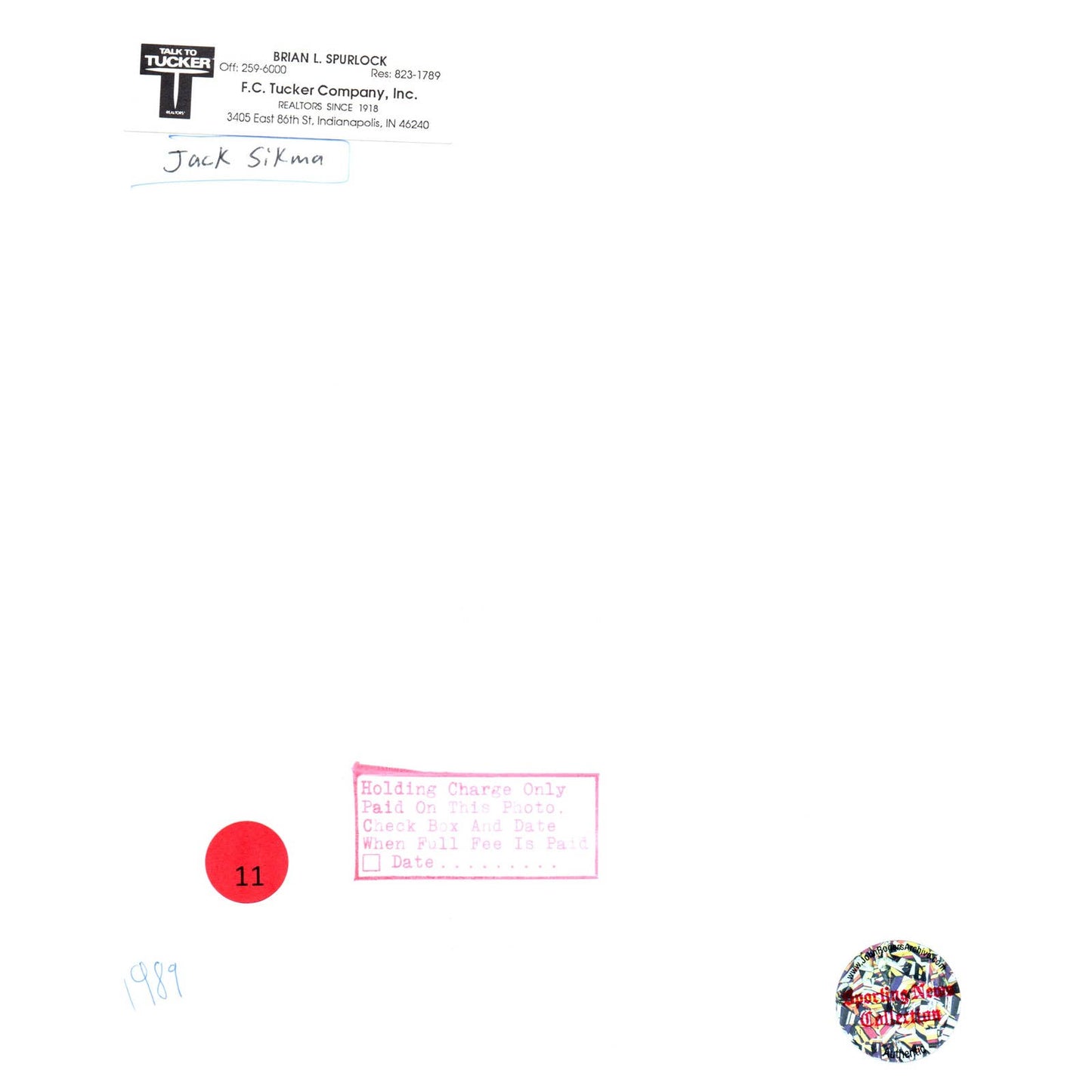 1989 Press Photo Basketball NBA Milwaukee Bucks Jack Sikma 8x10" AD3-2